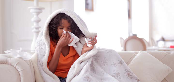 Verhoogde cortisolniveaus kunnen je vatbaar maken voor verkoudheid.
