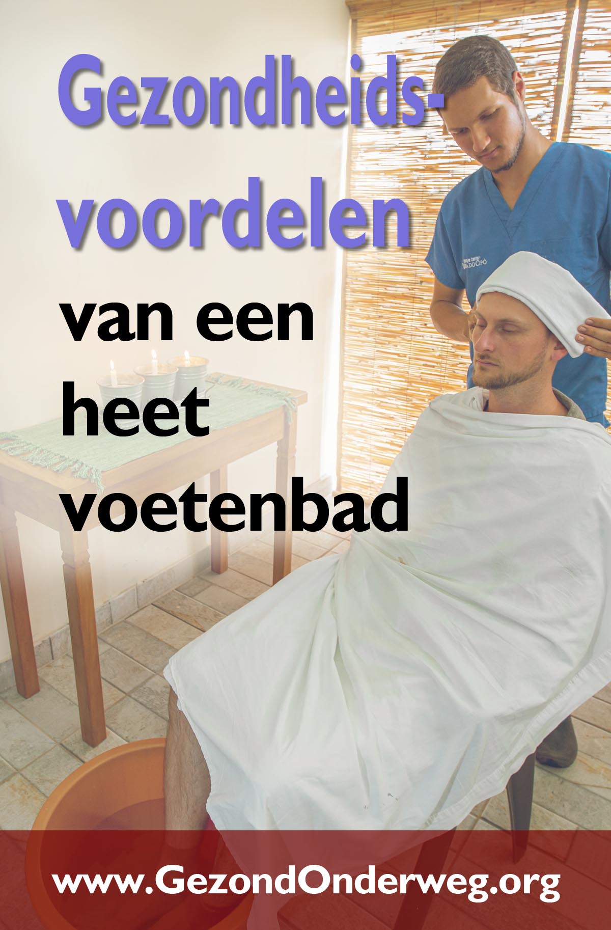 Gezondheidsvoordelen van een heet voetenbad